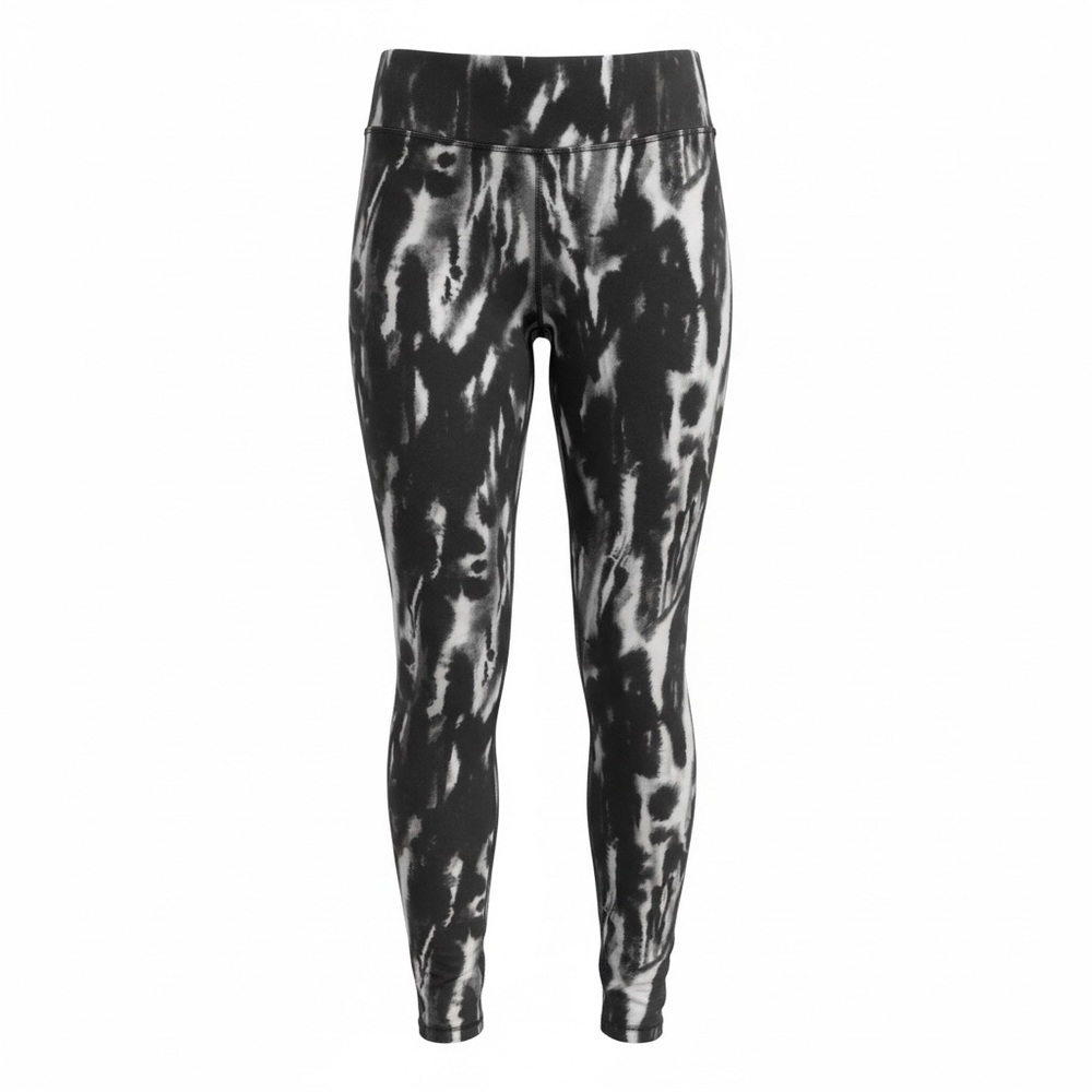 Z by Zella High Waist 7/8 Tonal Watercolor Abstract Black/Grey/White Leggings